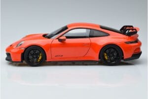 Porsche 911 992 GT3 Oranžs Norev 1:18 187300 Metāls — attēls 4 no 7