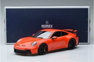 Porsche 911 992 GT3 Oranžs Norev 1:18 187300 Metāls — attēls 7 no 7