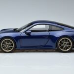 Porsche 911 992 GT3 Touring Package Zils Metaliks Norev 1:18 187302 Metāls - image 4 of 7