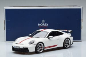 Porsche 911 992 GT3 Balts Norev 1:18 187306 Metāls — attēls 7 no 7