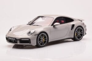 Porsche 911 992 Turbo S Crayon Pelēks GT Spirit 1:18