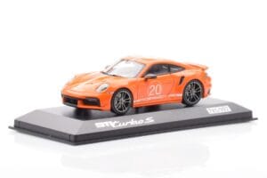 Porsche 911 992 Turbo S Gulf Oranžs Minichamps 1:43 WAP0209060N002 Metāls — attēls 2 no 4