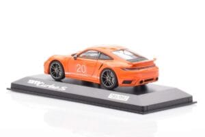Porsche 911 992 Turbo S Gulf Oranžs Minichamps 1:43 WAP0209060N002 Metāls — attēls 3 no 4
