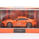 Porsche 911 992 Turbo S Gulf Oranžs Minichamps 1:43 - image 4 of 4