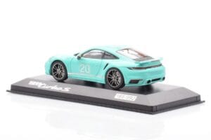 Porsche 911 992 Turbo S Mint Zaļš Minichamps 1:43 WAP0209070N003 Metāls — attēls 3 no 4