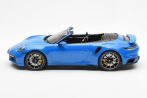 Porsche 911 992 Turbo S Shark Zils GT Spirit 1:18 GT441 Sveķi — attēls 3 no 6