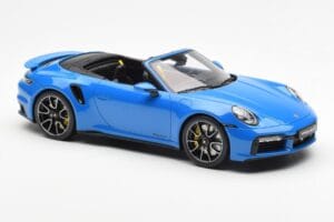 Porsche 911 992 Turbo S Shark Zils GT Spirit 1:18 GT441 Sveķi — attēls 4 no 6