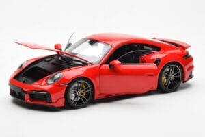 Porsche 911 992 Turbo S Sport Design Sarkans Minichamps 1:18 113069078 Metāls — attēls 2 no 8