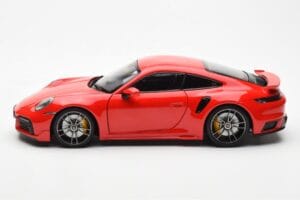 Porsche 911 992 Turbo S Sport Design Sarkans Minichamps 1:18 113069078 Metāls — attēls 4 no 8