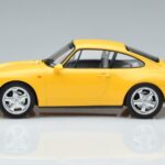 Porsche 911 993 Carrera Dzeltens Norev 1:18 187596 Metāls - image 3 of 6