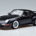 Porsche 911 993 GT Zils GT Spirit 1:18 GT750 Sveķi