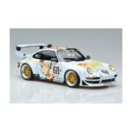 Porsche 911 993 GT2 Naked Lady #68 24 Hours of Le Mans 1998 GT Spirit 1:18 GT729 Sveķi - image 4 of 6