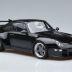Porsche 911 993 Gunther Werks 400R Melns GT Spirit 1:18 KJ028 Sveķi - image 4 of 6