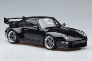 Porsche 911 993 Gunther Werks 400R Melns GT Spirit 1:18 KJ028 Sveķi — attēls 4 no 6