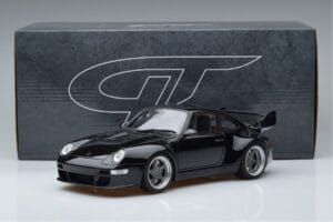 Porsche 911 993 Gunther Werks 400R Melns GT Spirit 1:18 KJ028 Sveķi — attēls 6 no 6