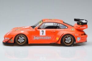 Porsche 911 993 RWB Jagermeister Asia Edition GT Spirit 1:18 KJ039 Sveķi — attēls 3 no 6