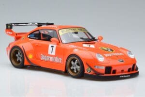 Porsche 911 993 RWB Jagermeister Asia Edition GT Spirit 1:18 KJ039 Sveķi — attēls 4 no 6