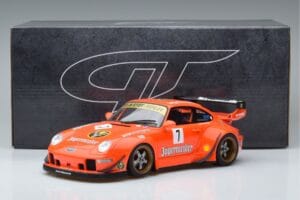 Porsche 911 993 RWB Jagermeister Asia Edition GT Spirit 1:18 KJ039 Sveķi — attēls 6 no 6