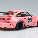 Porsche 911 993 RWB Pink Pig Asia Edition GT Spirit 1:18 GT762 Sveķi - image 2 of 6