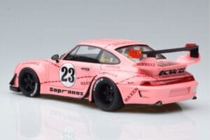 Porsche 911 993 RWB Pink Pig Asia Edition GT Spirit 1:18 GT762 Sveķi — attēls 5 no 6