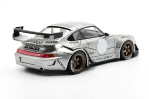 Porsche 911 993 RWB Sudrabs Phantom Asia Edition GT Spirit 1:18 CLDC017 Sveķi — attēls 2 no 6