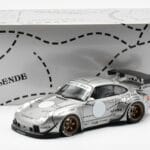 Porsche 911 993 RWB Sudrabs Phantom Asia Edition GT Spirit 1:18 CLDC017 Sveķi - image 6 of 6