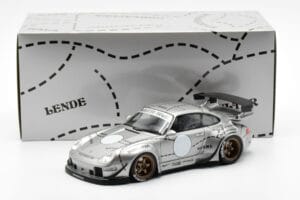 Porsche 911 993 RWB Sudrabs Phantom Asia Edition GT Spirit 1:18 CLDC017 Sveķi — attēls 6 no 6