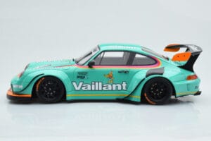 Porsche 911 993 RWB Vaillant GT Spirit 1:18 GT869 Sveķi — attēls 3 no 6