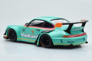 Porsche 911 993 RWB Vaillant GT Spirit 1:18 GT869 Sveķi — attēls 5 no 6
