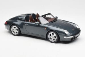 Porsche 911 993 Speedster Zaļš GT Spirit 1:18 GT446 Sveķi — attēls 4 no 6