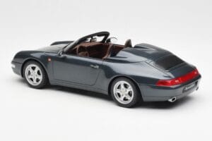 Porsche 911 993 Speedster Zaļš GT Spirit 1:18 GT446 Sveķi — attēls 5 no 6