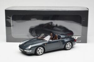 Porsche 911 993 Speedster Zaļš GT Spirit 1:18 GT446 Sveķi — attēls 6 no 6
