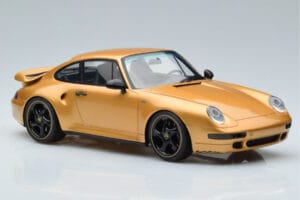 Porsche 911 993 Turbo S Project Gold GT Spirit 1:18 GT836 Sveķi — attēls 4 no 6