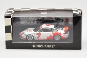Porsche 911 996 GT3 Cup CIBC #7 L. Wilkins Daytona 250 2003 Minichamps 1:43 400036907 Metāls — attēls 4 no 4