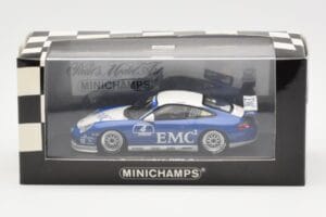 Porsche 911 996 GT3 Cup EMC2 #4 Hardt Porsche Carrera Cup 2004 Minichamps 1:43 400046204 Metāls — attēls 4 no 4