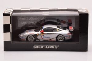 Porsche 911 996 GT3 Cup Infineon #5 W. Henzler Porsche Supercup Winner 2004 Minichamps 1:43 400046205 Metāls — attēls 4 no 4