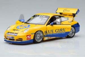 Porsche 911 996 GT3 Cup #88 Macau Winner 2005 AUTOart 1:18 80574 Metāls — attēls 2 no 7