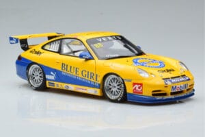 Porsche 911 996 GT3 Cup #88 Macau Winner 2005 AUTOart 1:18 80574 Metāls — attēls 5 no 7