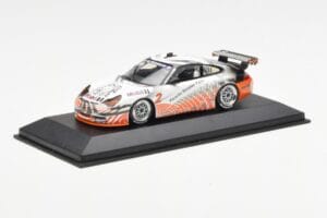 Porsche 911 996 GT3 Cup Mobil 1 #2 V. Ickx Carrera Cup 2004 Minichamps 1:43 403046282 Metāls — attēls 2 no 4