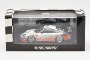 Porsche 911 996 GT3 Cup Mobil 1 #2 V. Ickx Carrera Cup 2004 Minichamps 1:43 403046282 Metāls — attēls 4 no 4
