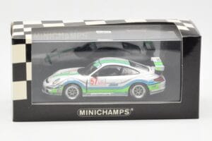 Porsche 911 996 GT3 Cup #57 M. Snow IMSA GT3 Challenge 2008 Minichamps 1:43 400086757 Metāls — attēls 4 no 4
