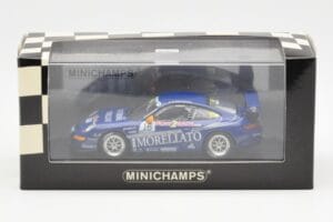 Porsche 911 996 GT3 Cup Team Morellato #16 O. Maximin Porsche Supercup 2006 Minichamps 1:43 400066416 Metāls — attēls 4 no 4