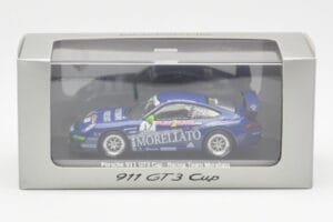 Porsche 911 996 GT3 Cup #17 R. Westbrook Team Morellato Porsche Michelin Supercup 2006 Minichamps 1:43 PORSCHE-265645 Metāls — attēls 4 no 4