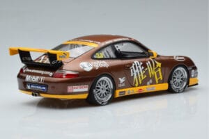 Porsche 911 996 GT3 Cup M. Marsh Carrera Cup Asia Winner 2004 AUTOart 1:18 80489 Metāls — attēls 3 no 7