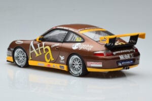 Porsche 911 996 GT3 Cup M. Marsh Carrera Cup Asia Winner 2004 AUTOart 1:18 80489 Metāls — attēls 6 no 7