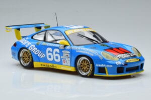 Porsche 911 996 GT3 R #6 24 Hours of Daytona GT Class Winner 2002 AUTOart 1:18 80273 Metāls — attēls 5 no 7