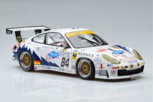 Porsche 911 996 GT3 R J. Ickx 24 Hours of Le Mans 2003 AUTOart 1:18 80379 Metāls — attēls 5 no 7