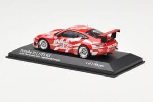 Porsche 911 996 GT3 RS Inline #89 B. Frisselle / D. Negri / S. Pumpelly ALMS Petit Le Mans 2003 Minichamps 1:43 400036989 Met — attēls 3 no 4