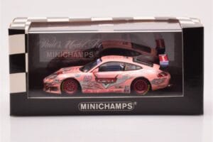 Porsche 911 996 GT3 RS Pink Sally #45 Petty / Jeanette Phoenix 250 2004 Minichamps 1:43 400046945 Metāls — attēls 4 no 4