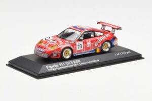 Porsche 911 996 GT3 RSR Gulf #73 Lambert / Lefort / Palttala 1000km Spa 2005 Minichamps 1:43 400056473 Metāls — attēls 2 no 4